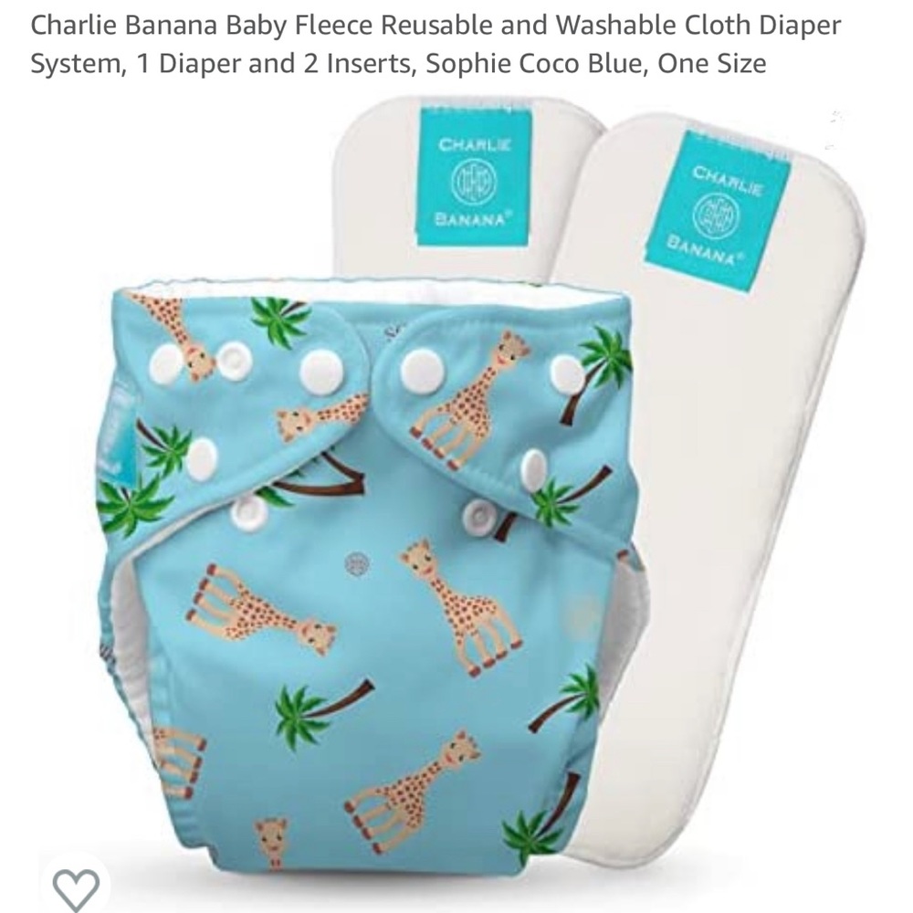 brand new in original packaging Charlie banana OS cloth diapers